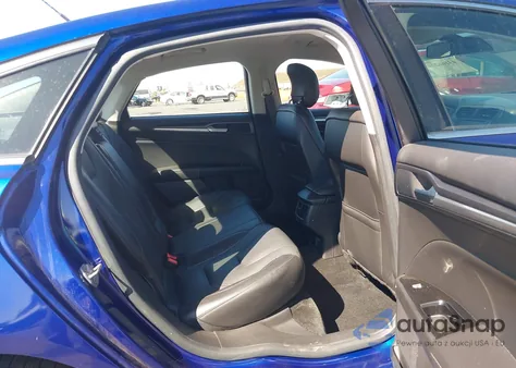 2014 Ford Fusion Hybrid Titanium from USA, damaged, VIN 3FA6P0RU3ER142500